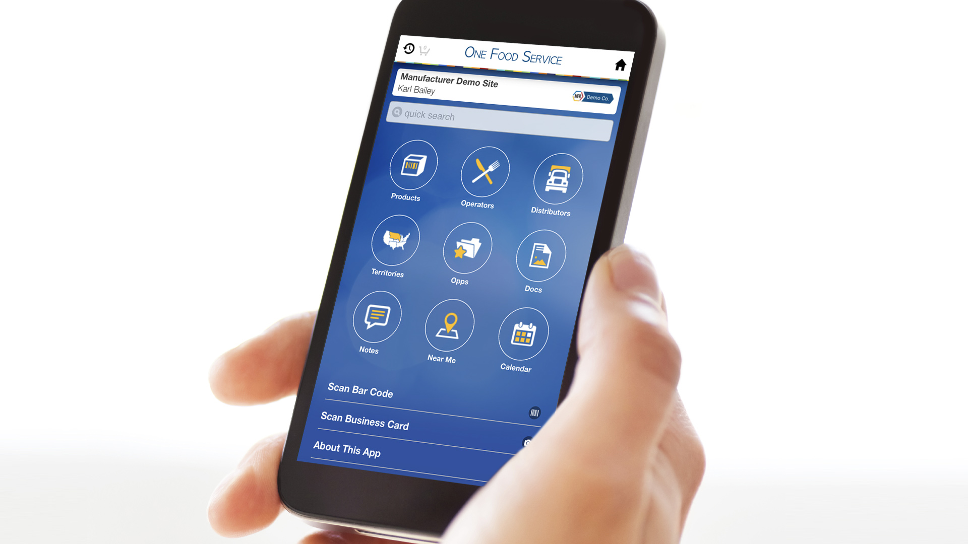 screenshot of Blacksmith Sales Enablement